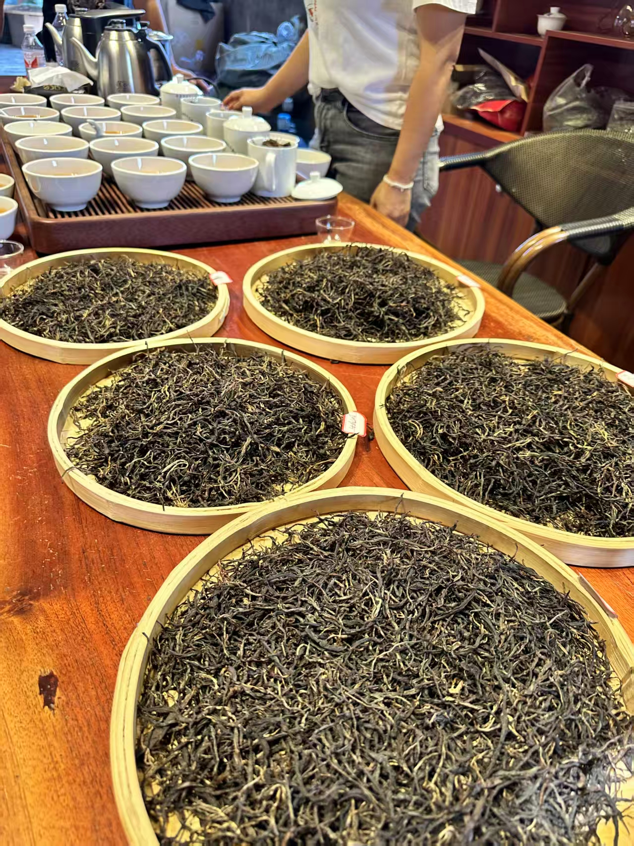 干茶展示